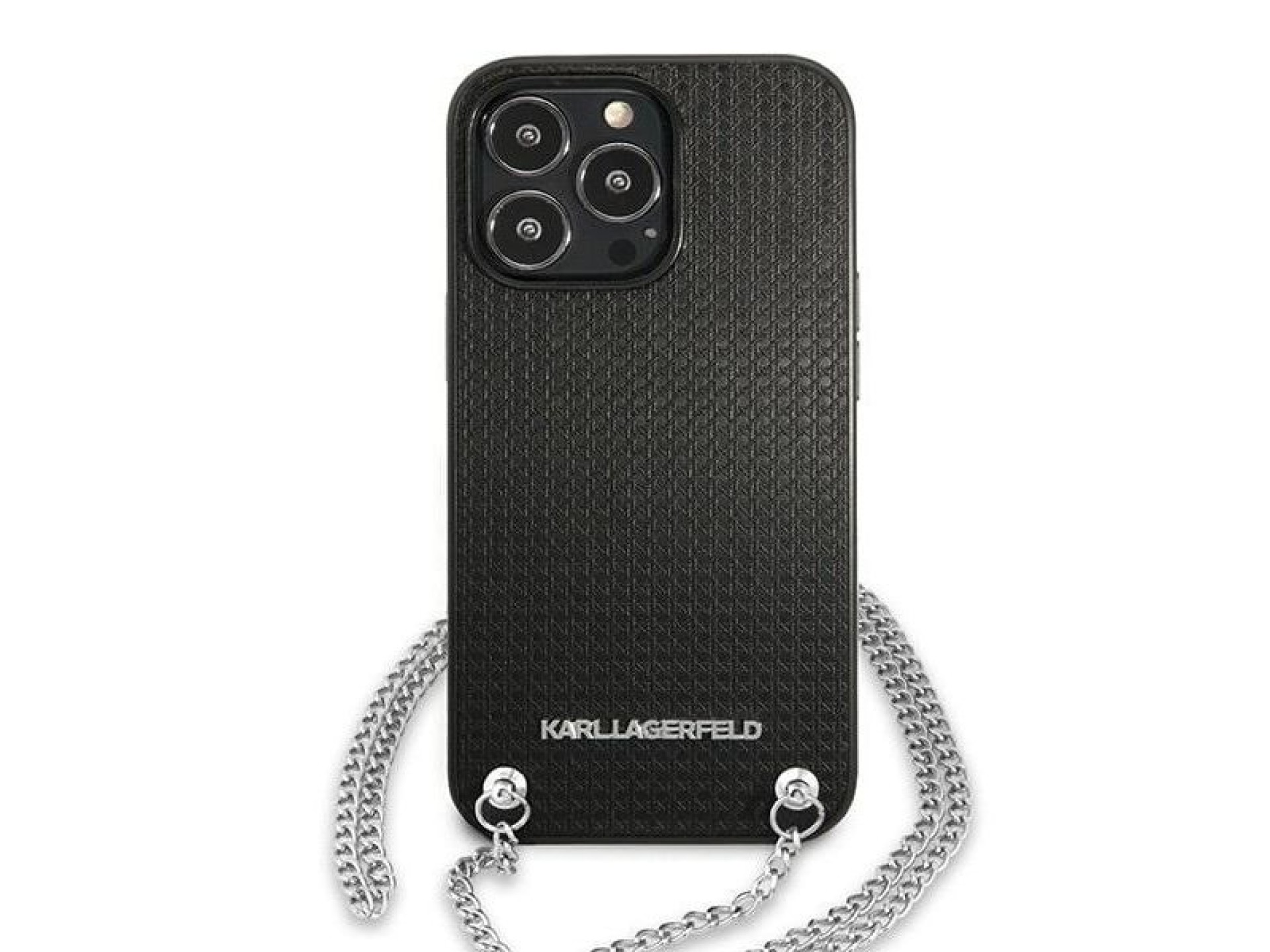 Capa com placa monogramada Karl Lagerfeld para iPhone 13 Pro / 13 6.1