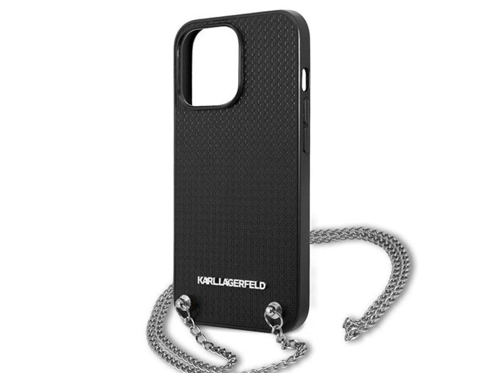 Capa com placa monogramada Karl Lagerfeld para iPhone 13 Pro / 13 6.1