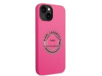 Karl Lagerfeld KLHCP14MSRSGRCF Capa rígida rosa / Silicone rosa RSG para iPhone 14 Plus 6.7 Karl Lagerfeld KLHCP14MSRSGRCF Capa rígida rosa / Silicone rosa RSG para iPhone 14 Plus 6.7