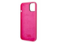 Karl Lagerfeld KLHCP14MSRSGRCF Capa rígida rosa / Silicone rosa RSG para iPhone 14 Plus 6.7 Karl Lagerfeld KLHCP14MSRSGRCF Capa rígida rosa / Silicone rosa RSG para iPhone 14 Plus 6.7
