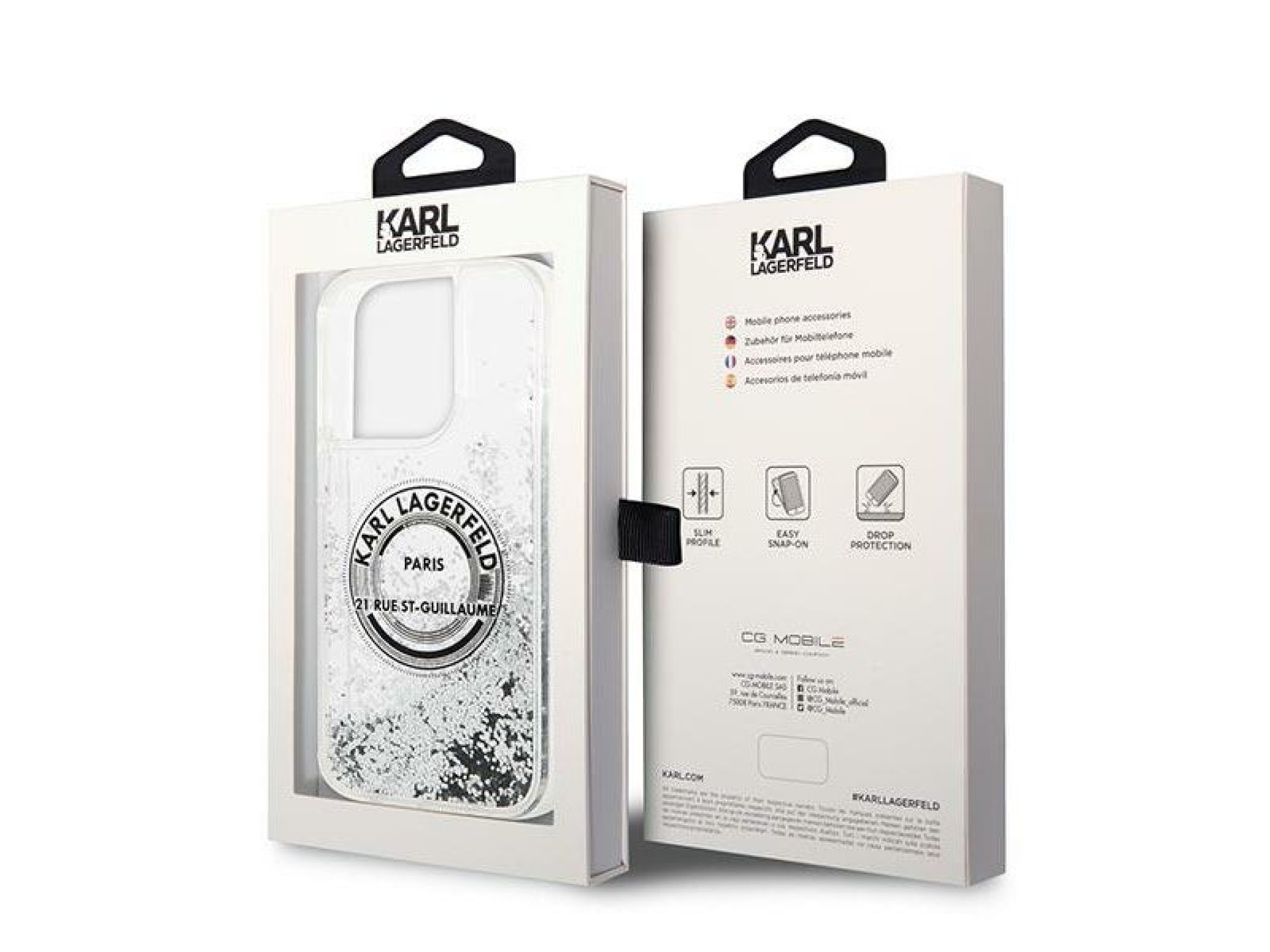 Karl Lagerfeld KLHCP14LLCRSGRS iPhone 14 Pro 6.1