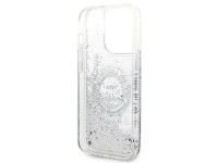 Karl Lagerfeld KLHCP14XLCRSGRS iPhone 14 Pro Max 6.7 "silver / silver hardcase Liquid Glitter RSG Karl Lagerfeld KLHCP14XLCRSGRS iPhone 14 Pro Max 6.7 "silver / silver hardcase Liquid Glitter RSG