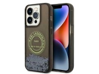 Funda Karl Lagerfeld Liquid Glitter RSG para iPhone 14 Pro - negra Funda Karl Lagerfeld Liquid Glitter RSG para iPhone 14 Pro - negra