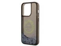 Funda Karl Lagerfeld Liquid Glitter RSG para iPhone 14 Pro - negra Funda Karl Lagerfeld Liquid Glitter RSG para iPhone 14 Pro - negra