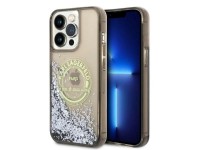 Funda Karl Lagerfeld Liquid Glitter RSG para iPhone 14 Pro Max - negra Funda Karl Lagerfeld Liquid Glitter RSG para iPhone 14 Pro Max - negra