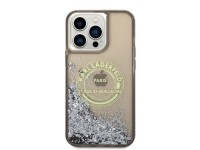 Funda Karl Lagerfeld Liquid Glitter RSG para iPhone 14 Pro Max - negra Funda Karl Lagerfeld Liquid Glitter RSG para iPhone 14 Pro Max - negra