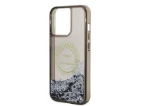 Funda Karl Lagerfeld Liquid Glitter RSG para iPhone 14 Pro Max - negra Funda Karl Lagerfeld Liquid Glitter RSG para iPhone 14 Pro Max - negra