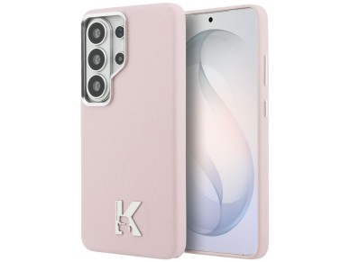 Funda MagSafe con logo K de Karl Lagerfeld para Samsung Galaxy S26 Ultra - Rosa