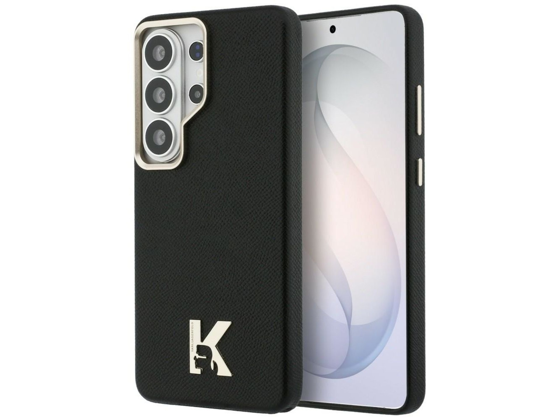 Karl Lagerfeld K Metal Logo MagSafe Case for Samsung Galaxy S26 Ultra - Black