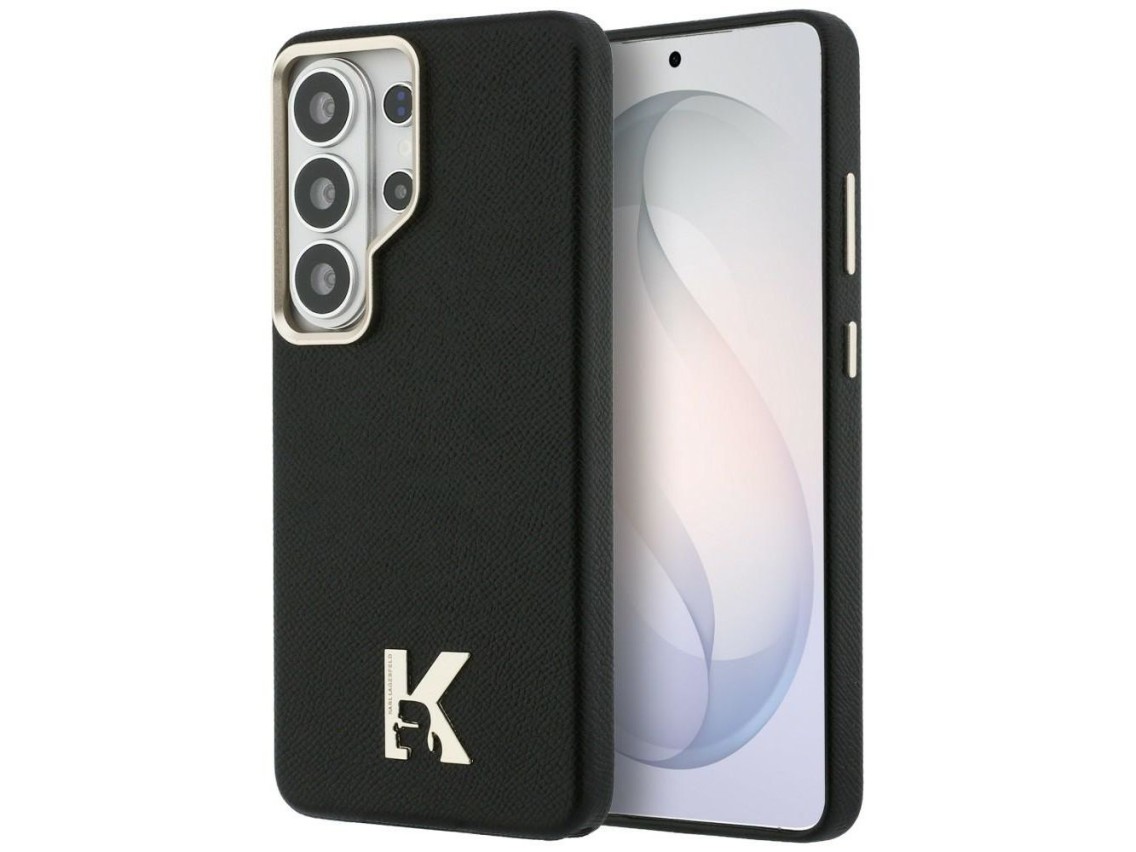 Karl Lagerfeld K Metal Logo MagSafe Case for Samsung Galaxy S26 Ultra - Black