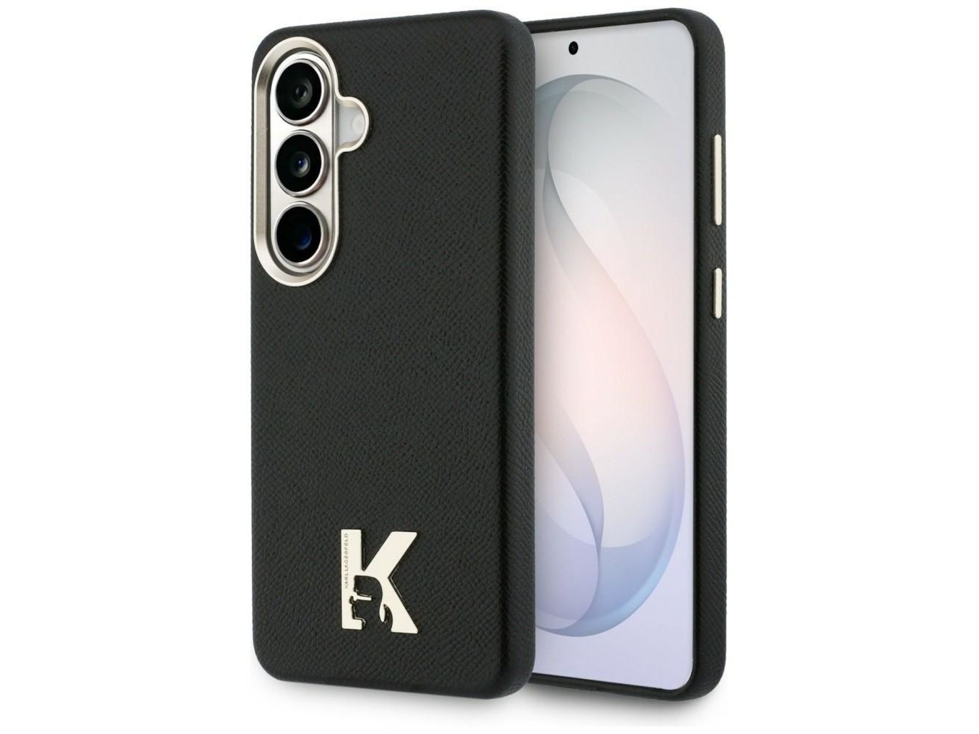 Funda MagSafe Karl Lagerfeld K Metal Logo para Samsung Galaxy S26 - Negra