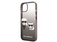 Karl Lagerfeld KLHCP14LTGKCK iPhone 14 Pro 6.1 "carcasa rígida negra / negro degradado Ikonik Karl & Karl Lagerfeld KLHCP14LTGKCK iPhone 14 Pro 6.1 "carcasa rígida negra / negro degradado Ikonik Karl &