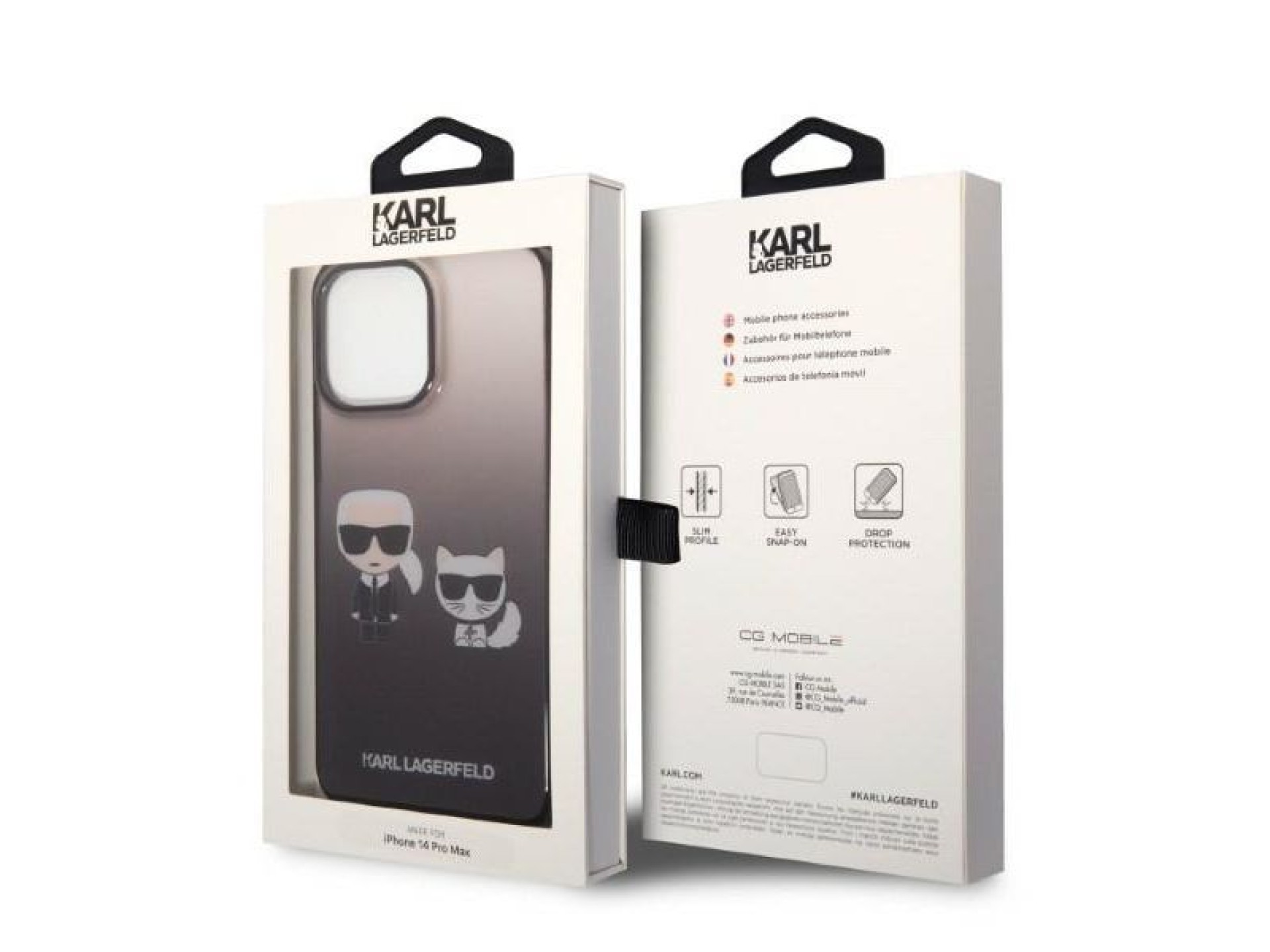 Karl Lagerfeld KLHCP14LTGKCK iPhone 14 Pro 6.1