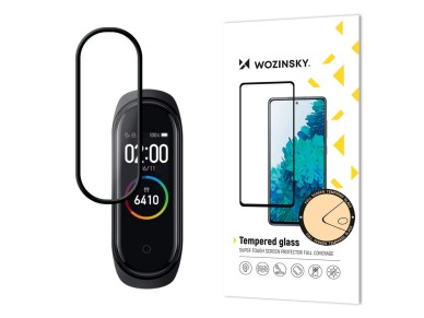 Wozinsky Full Glue Screen Protector Film Full Coveraged with Frame Case Friendly for Xiaomi Mi Band 