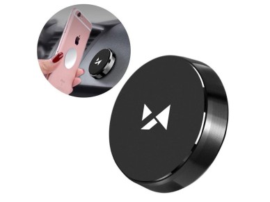 Suporte magn�tico autoadesivo para painel de carro Wozinsky, preto (WMH-02)