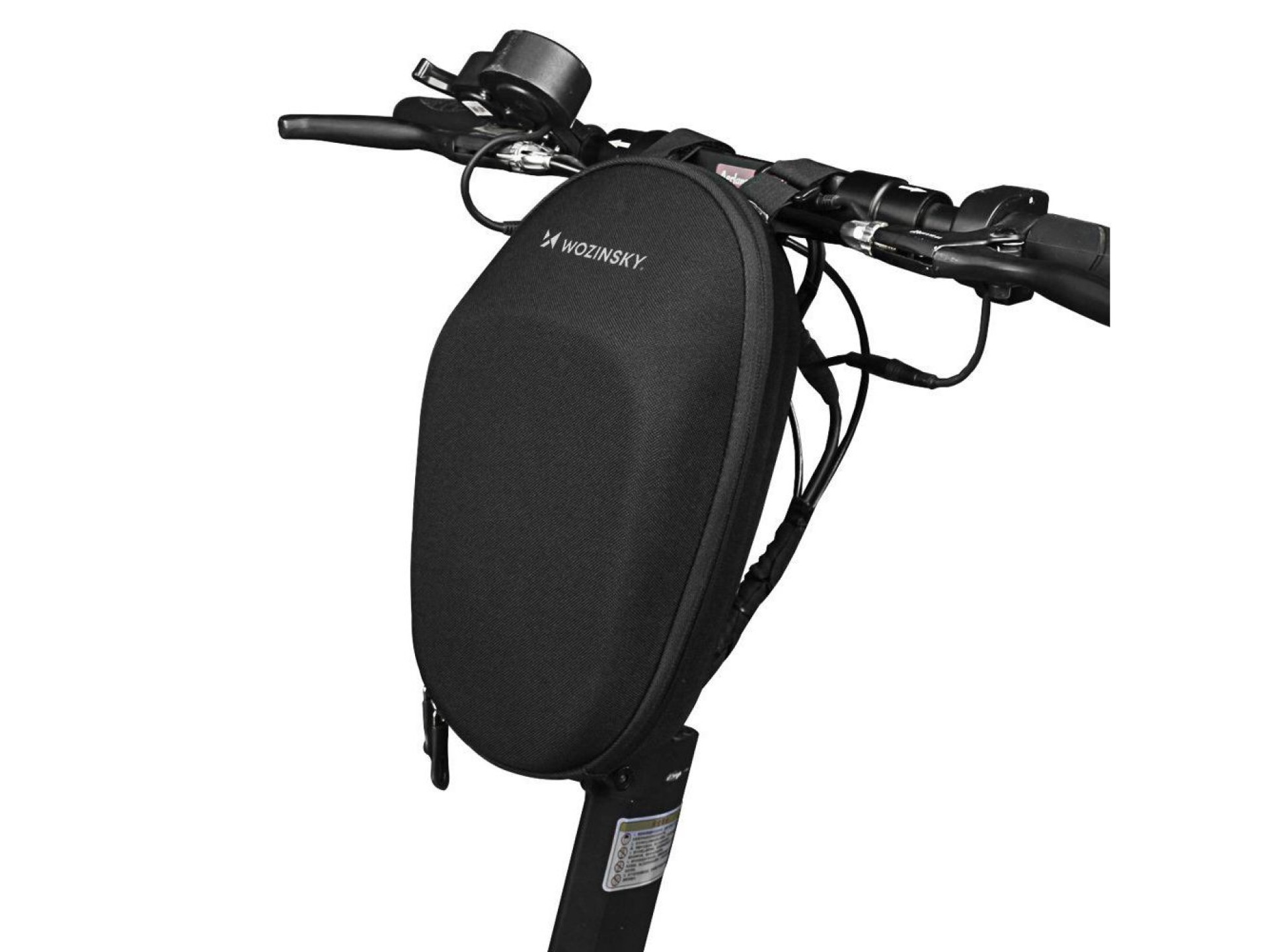 Wozinsky Waterproof Scooter Handlebar Bag 4L Black (WSB1BK)