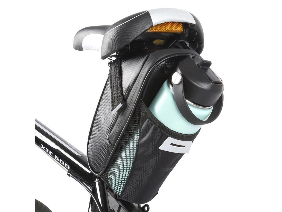 Bolsa para sillín de bicicleta Wozinsky 1.5L Negra (WBB20BK)
