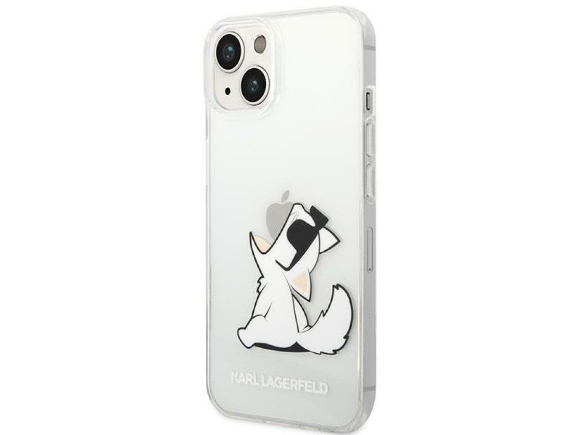 Karl Lagerfeld KLHCP14MCFNRC iPhone 14 Plus 6.7 "hardcase clear / transparent Choupette Fun