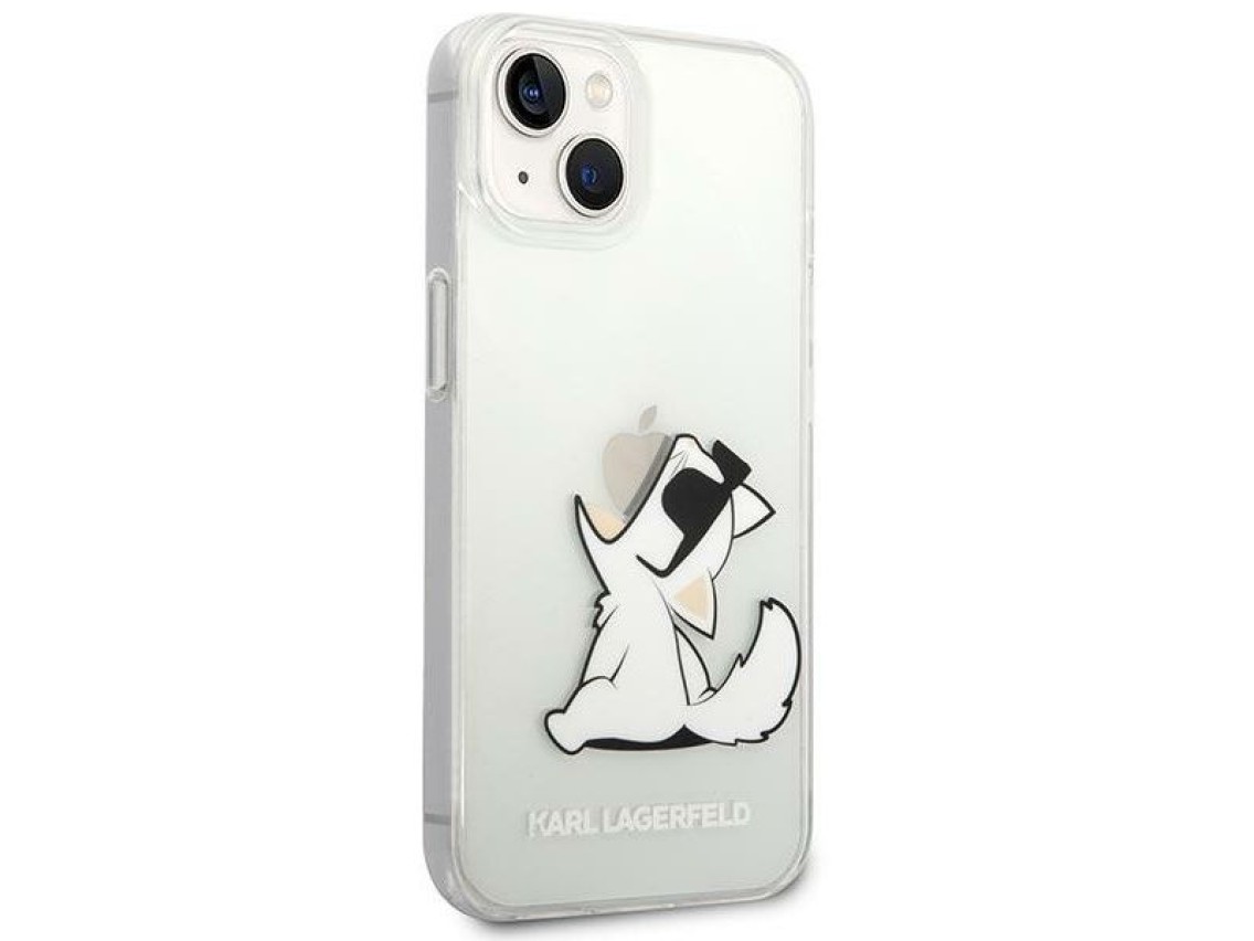 Karl Lagerfeld KLHCP14MCFNRC iPhone 14 Plus 6.7 "hardcase clear / transparent Choupette Fun