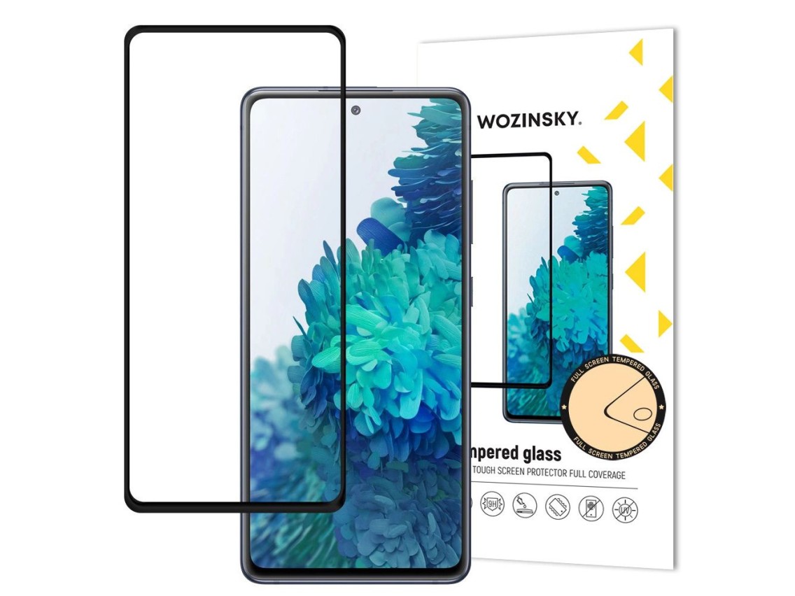 Wozinsky Tempered Glass Full Glue Super Tough Screen Protector Full Coveraged with Frame Case Friend