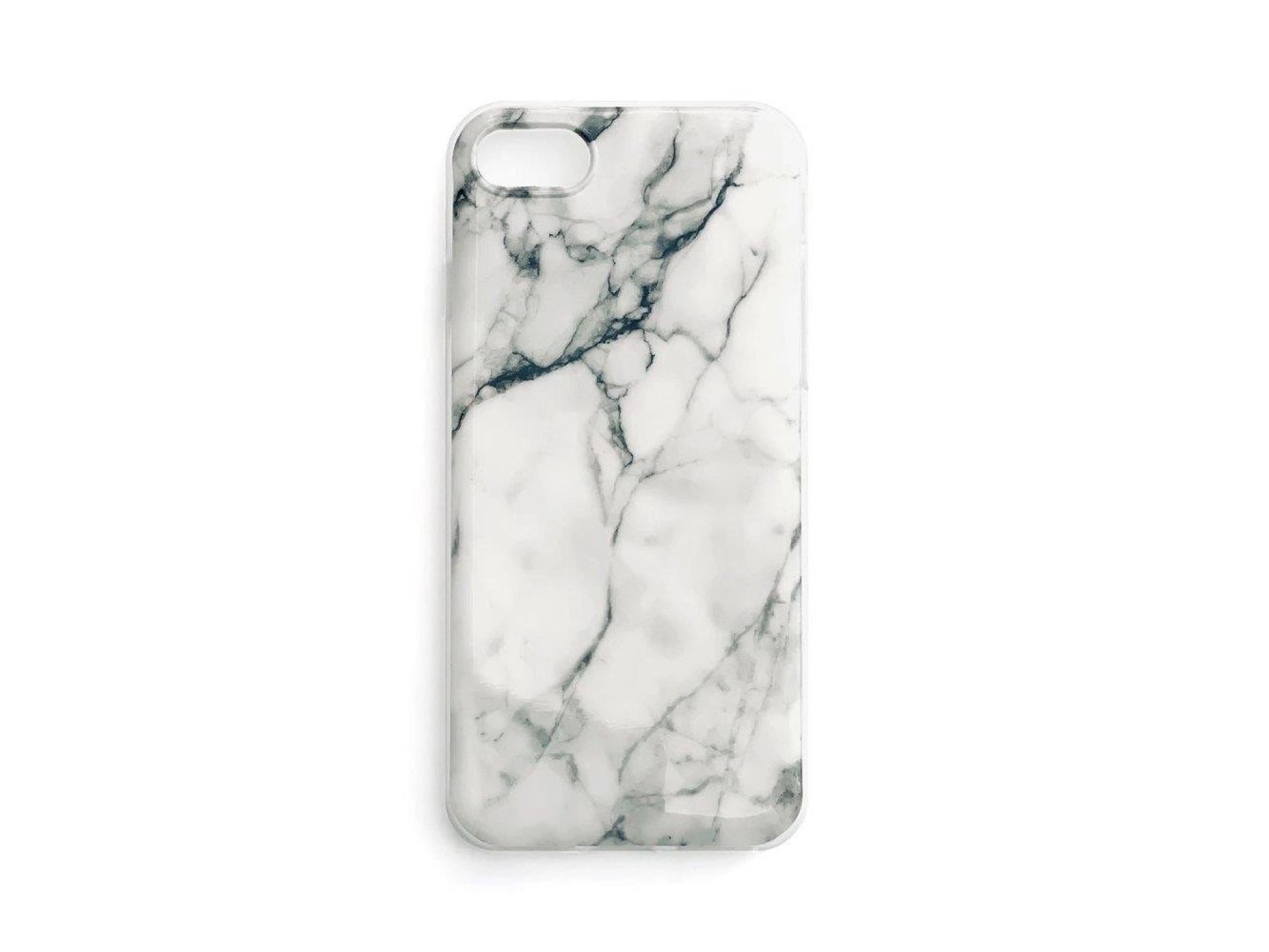 Funda protectora de TPU con diseño de mármol de Wozinsky para Samsung Galaxy S21 Ultra 5G, color bla