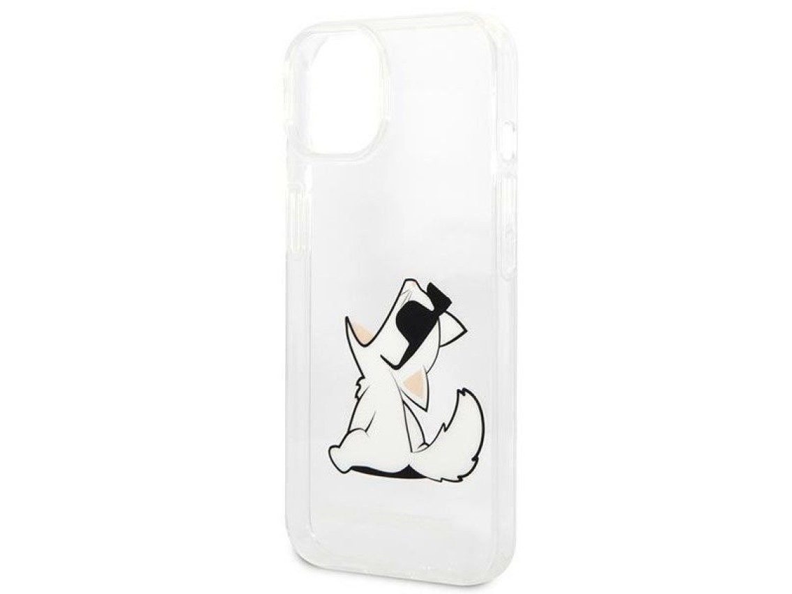 Karl Lagerfeld KLHCP14MCFNRC iPhone 14 Plus 6.7 "hardcase clear / transparent Choupette Fun
