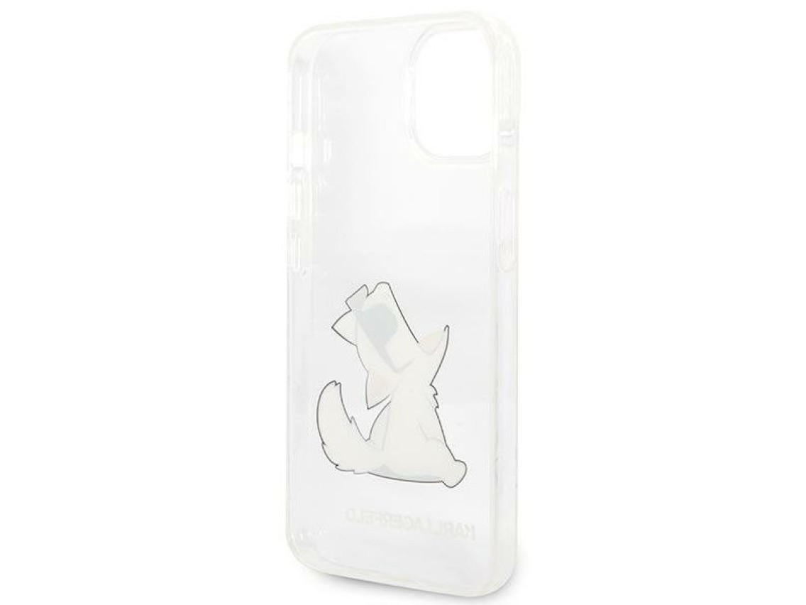 Karl Lagerfeld KLHCP14MCFNRC iPhone 14 Plus 6.7 "hardcase clear / transparent Choupette Fun