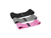 Wozinsky 3x Fabric Resistance Mini Band Set for Yoga, Fitness, CrossFit Exercises (WFB-01)