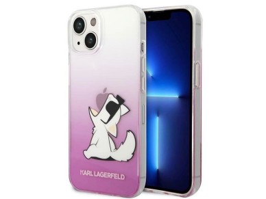 Karl Lagerfeld KLHCP14MCFNRCPI iPhone 14 Plus 6.7 "hardcase pink / pink Choupette Fun Karl Lagerfeld KLHCP14MCFNRCPI iPhone 14 Plus 6.7 "hardcase pink / pink Choupette Fun