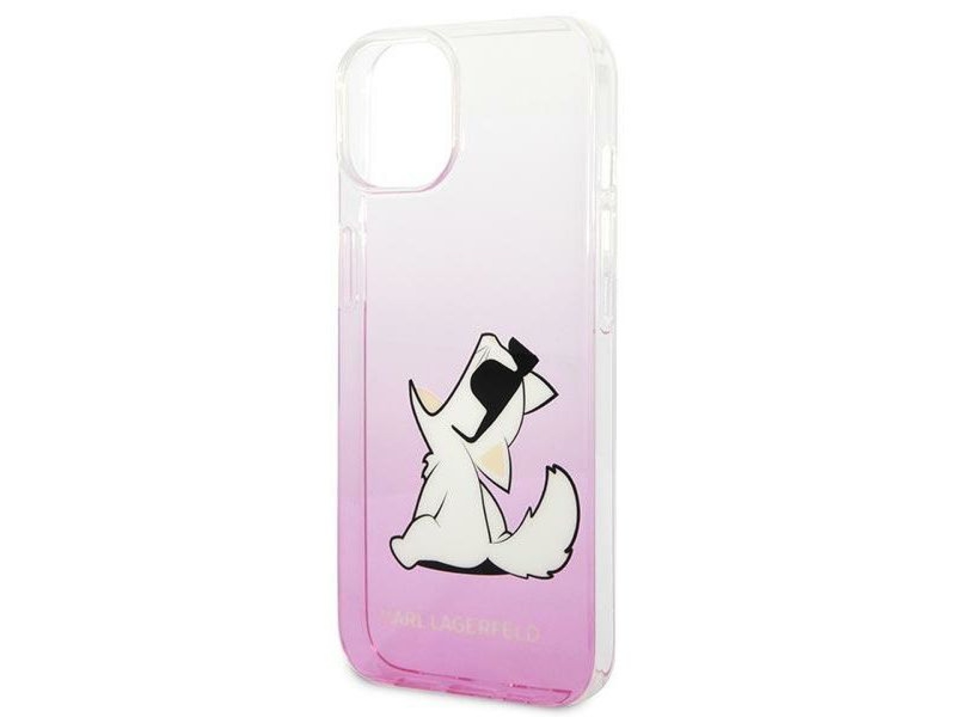 Karl Lagerfeld KLHCP14MCFNRCPI Funda rígida para iPhone 14 Plus de 6,7
