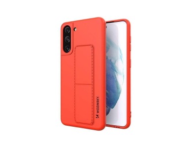 Wozinsky Kickstand Case silicone case with stand Samsung Galaxy S21+ 5G red Wozinsky Kickstand Case silicone case with stand Samsung Galaxy S21+ 5G red