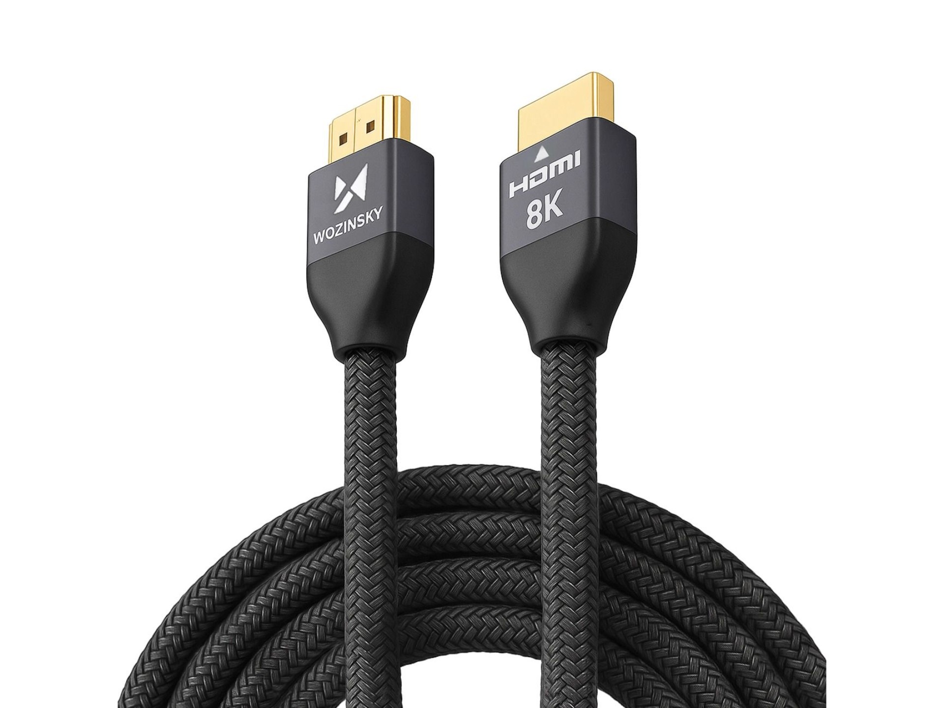Cabo HDMI 2.1 Wozinsky 8K 60 Hz 48 Gbps / 4K 120 Hz / 2K 144 Hz 5 m Prata (WHDMI-50)