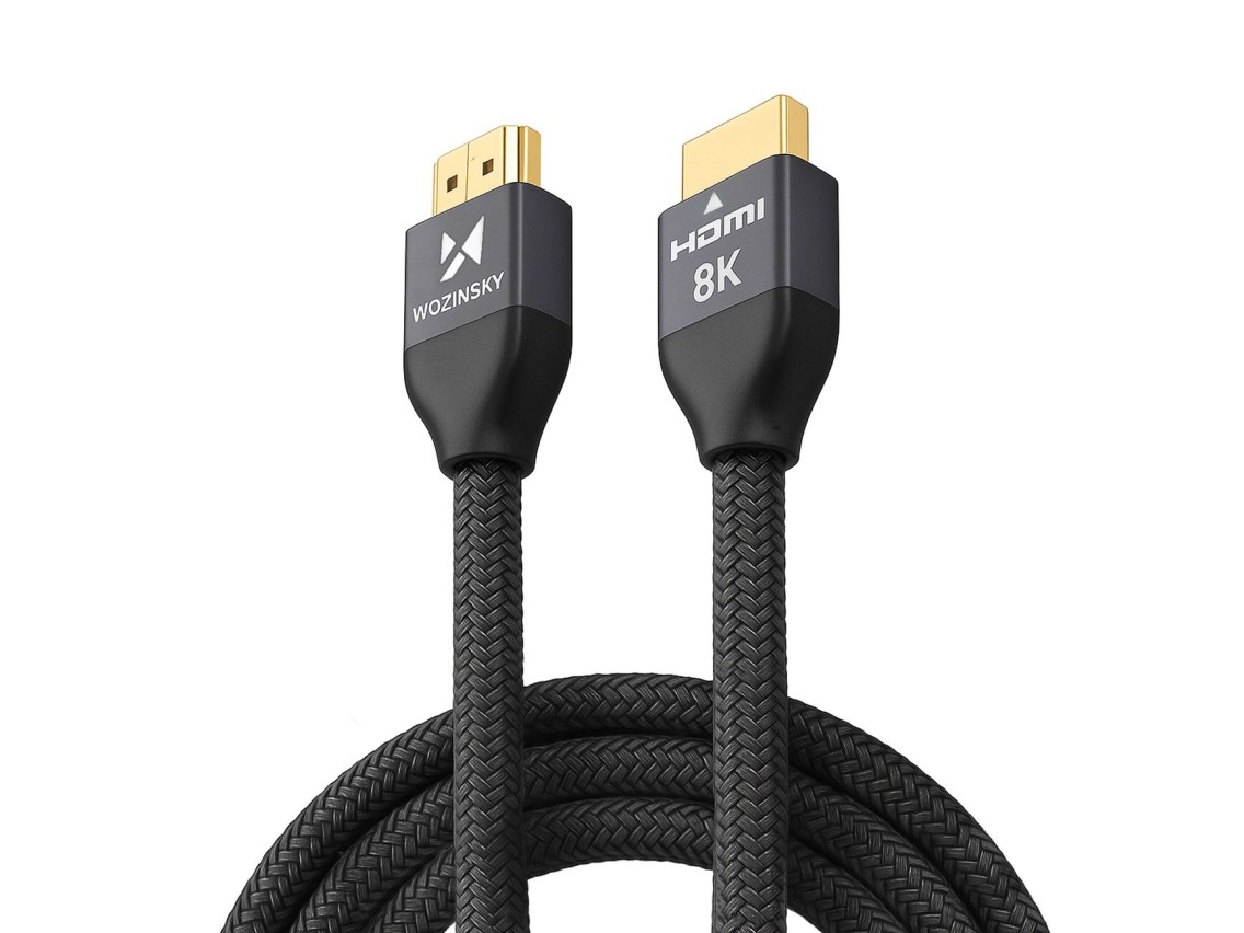 Cabo HDMI 2.1 Wozinsky 8K 60 Hz 48 Gbps / 4K 120 Hz / 2K 144 Hz 3 m Prata (WHDMI-30)