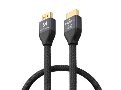 Wozinsky HDMI 2.1 Cable 8K 60 Hz 48 Gbps / 4K 120 Hz / 2K 144 Hz 1 m Silver (WHDMI-10)
