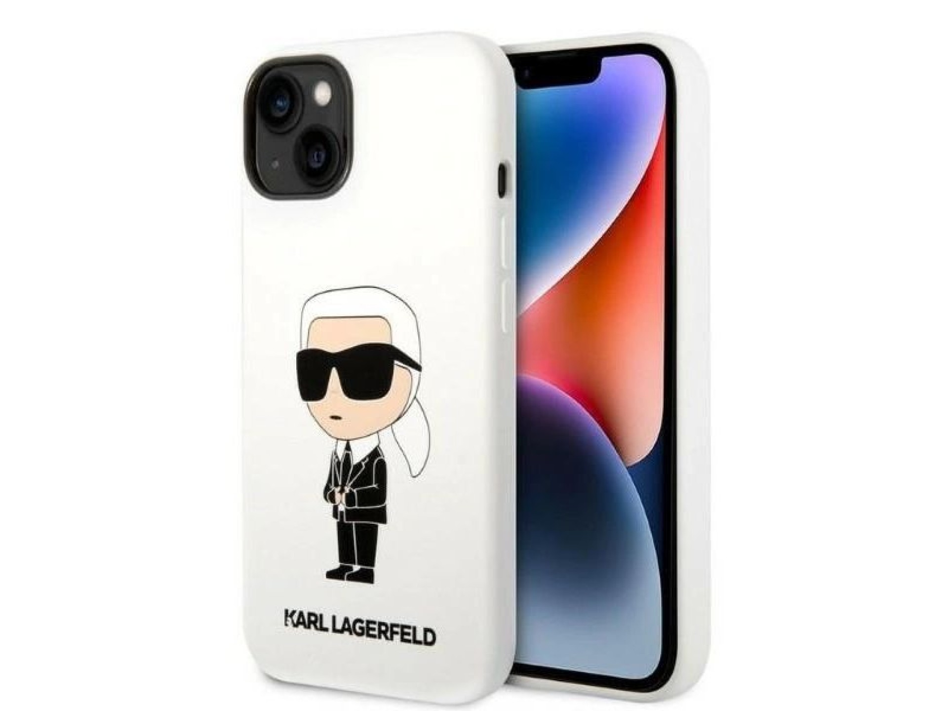 Capa rígida Karl Lagerfeld KLHCP14MSNIKBCH para iPhone 14 Plus 6.7