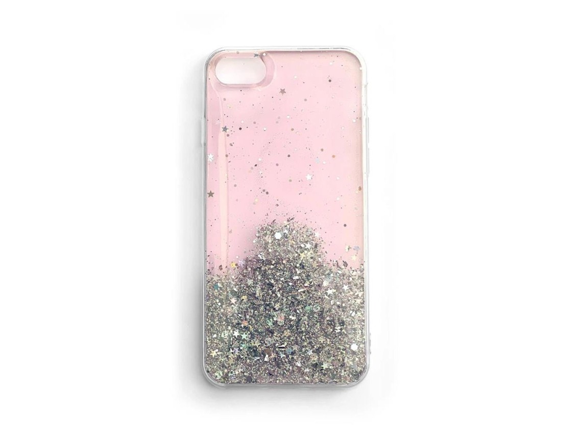 Capa brilhante Wozinsky Star Glitter para Xiaomi Mi 11 rosa