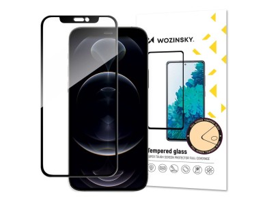 Protector de pantalla de vidrio templado Wozinsky con adhesivo completo para iPhone 13 mini
