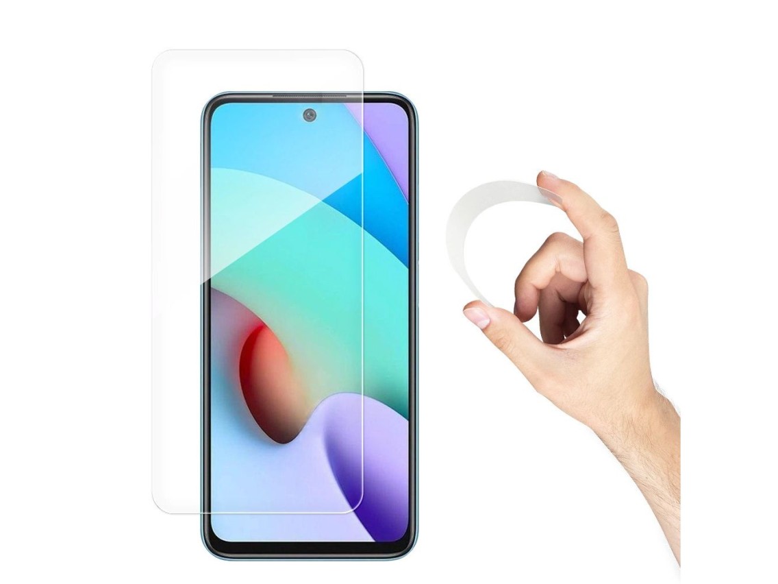 Protector de pantalla de vidrio flexible híbrido Wozinsky Nano Flexi para Xiaomi Redmi 10