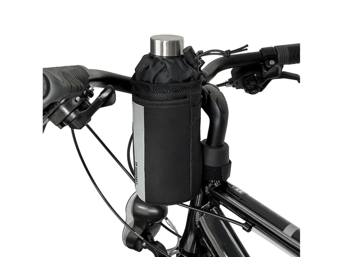 Wozinsky Thermal Bottle Bag for Bike or Scooter 1L Black (WBB29BK)