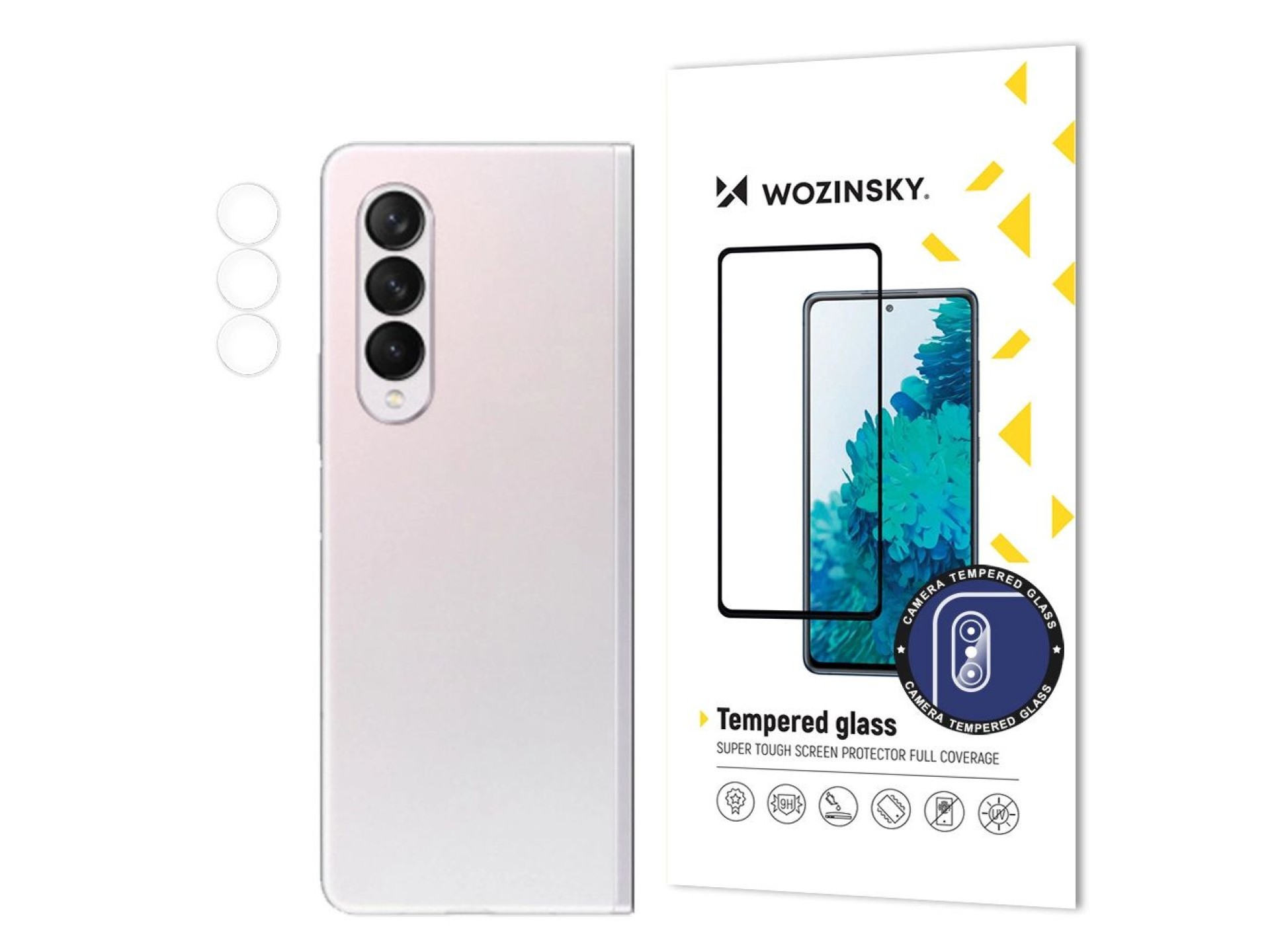 Wozinsky Camera Glass 9H tempered glass for all camera Samsung Galaxy Z Fold 3 camera