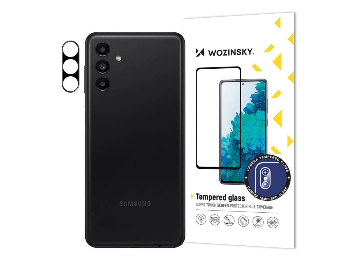 Protector de pantalla de cristal templado Wozinsky Full Camera Glass 9H para Samsung Galaxy A13 5G