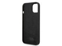 Capa de silicone Choupette de Karl Lagerfeld para iPhone 14 Plus - preta Capa de silicone Choupette de Karl Lagerfeld para iPhone 14 Plus - preta