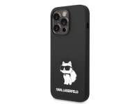 Funda de silicona Karl Lagerfeld Choupette para iPhone 14 Pro Max - negra Funda de silicona Karl Lagerfeld Choupette para iPhone 14 Pro Max - negra