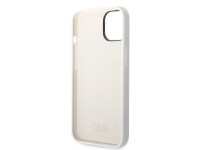 Funda de silicona Karl Lagerfeld Choupette para iPhone 14 Plus - blanca
