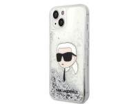 Karl Lagerfeld KLHCP14MLNKHCH iPhone 14 Plus 6.7" plateado/carcasa rígida plateada Glitter Karl Head Karl Lagerfeld KLHCP14MLNKHCH iPhone 14 Plus 6.7" plateado/carcasa rígida plateada Glitter Karl Head