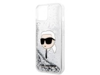 Karl Lagerfeld KLHCP14MLNKHCH iPhone 14 Plus 6.7" plateado/carcasa rígida plateada Glitter Karl Head Karl Lagerfeld KLHCP14MLNKHCH iPhone 14 Plus 6.7" plateado/carcasa rígida plateada Glitter Karl Head