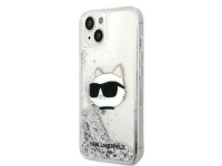 Karl Lagerfeld KLHCP14MLNHCCS iPhone 14 Plus 6.7" plateado/plateado estuche rígido Glitter Choupette Karl Lagerfeld KLHCP14MLNHCCS iPhone 14 Plus 6.7" plateado/plateado estuche rígido Glitter Choupette