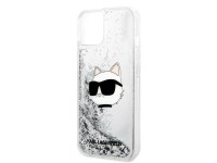 Karl Lagerfeld KLHCP14MLNHCCS iPhone 14 Plus 6.7" plateado/plateado estuche rígido Glitter Choupette Karl Lagerfeld KLHCP14MLNHCCS iPhone 14 Plus 6.7" plateado/plateado estuche rígido Glitter Choupette