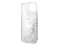 Karl Lagerfeld KLHCP14MLNHCCS iPhone 14 Plus 6.7" plateado/plateado estuche rígido Glitter Choupette Karl Lagerfeld KLHCP14MLNHCCS iPhone 14 Plus 6.7" plateado/plateado estuche rígido Glitter Choupette