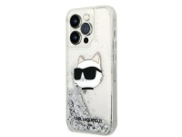Karl Lagerfeld KLHCP14XLNHCS iPhone 14 Pro Max 6.7" prateado/capa rígida prateada com glitter Choupe Karl Lagerfeld KLHCP14XLNHCS iPhone 14 Pro Max 6.7" prateado/capa rígida prateada com glitter Choupe